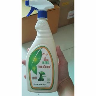 Chai xit & lau đa năng diệt khuẩn hương quế