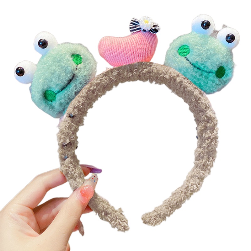 Băng Đô Cài Tóc Hình Động Vật Hoạt Hình Dễ Thương Cho Bé