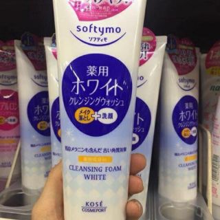 Sữa Rửa Mặt Kose Softymo Nhật Bản, White, 220g