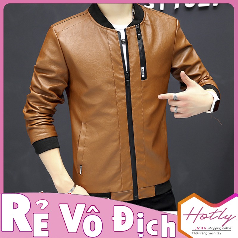 Áo khoác da thời trang chất liệu cao cấp 118