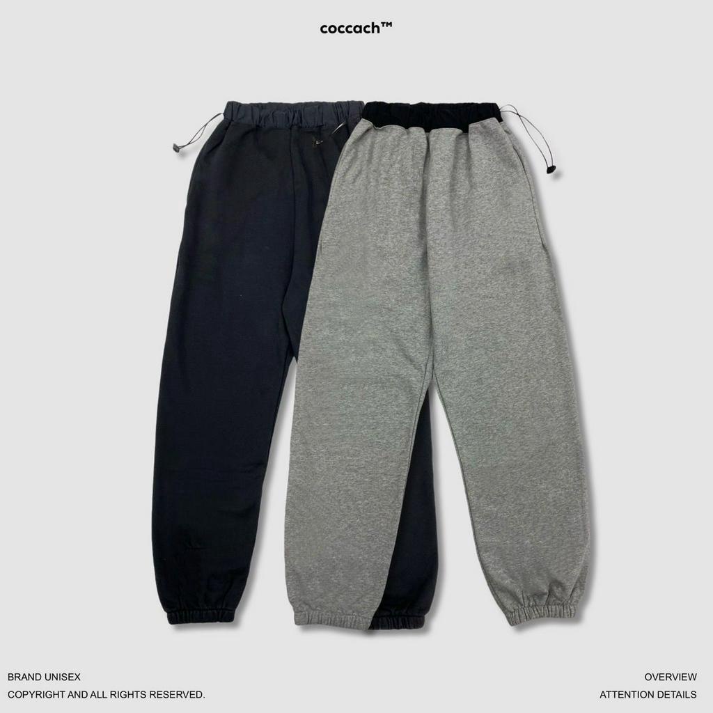 Quần nỉ jogger nam nữ cao cấp Q9011 by COCCACH