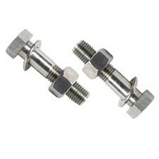 M10x15mm, M10x20, M10x30----> M10x180mm, M10x200mm  INOX 304 COMBO Bộ 5 Bu Long Con Tán 8mm INOX Chống Gỉ