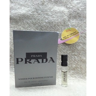 [NƯỚC HOA NAM] – sample Prada Amber Pour Homme Intense