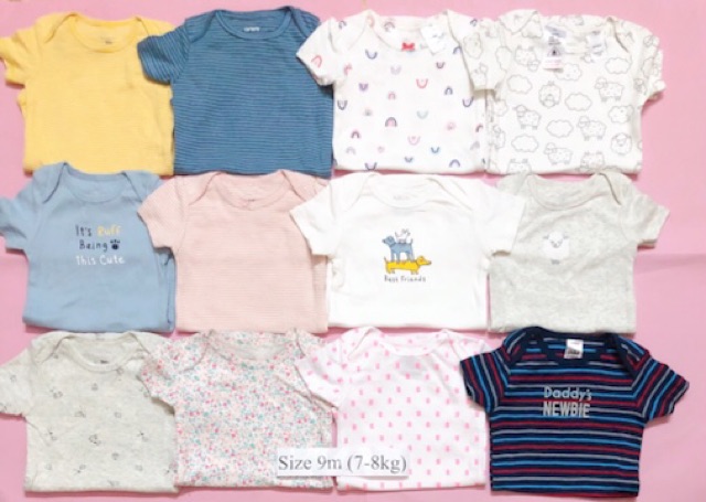 [Hình thật] 💥 SET 5 CÁI BODYSUIT : 2 TAY CỌC 3 TAY DÀI HÀNG XUẤT SỊN CAMBODIA | BigBuy360 - bigbuy360.vn