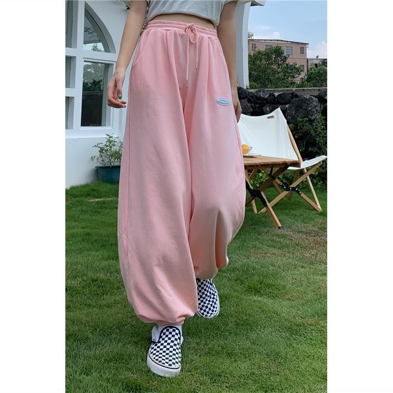 quần ống rộng Màu Trơn Thời Trang Hè 2021 Phong Cách Hàn Quốc Cho Nữ | BigBuy360 - bigbuy360.vn