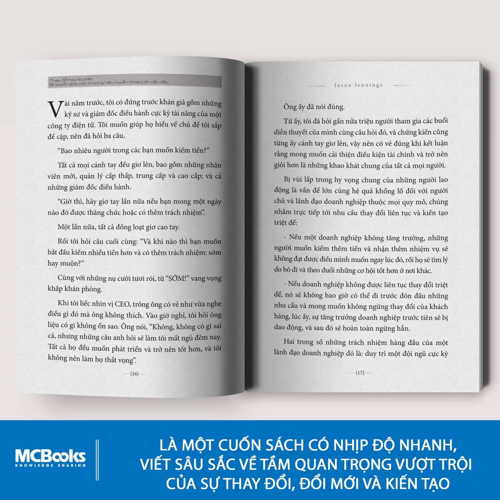 Sách - Thay Đổi Hay Là Chết - Bí Quyết Giúp Các Thương Hiệu Huyền Thoại Luôn Dẫn Đầu - 8935246925713  - BizBooks