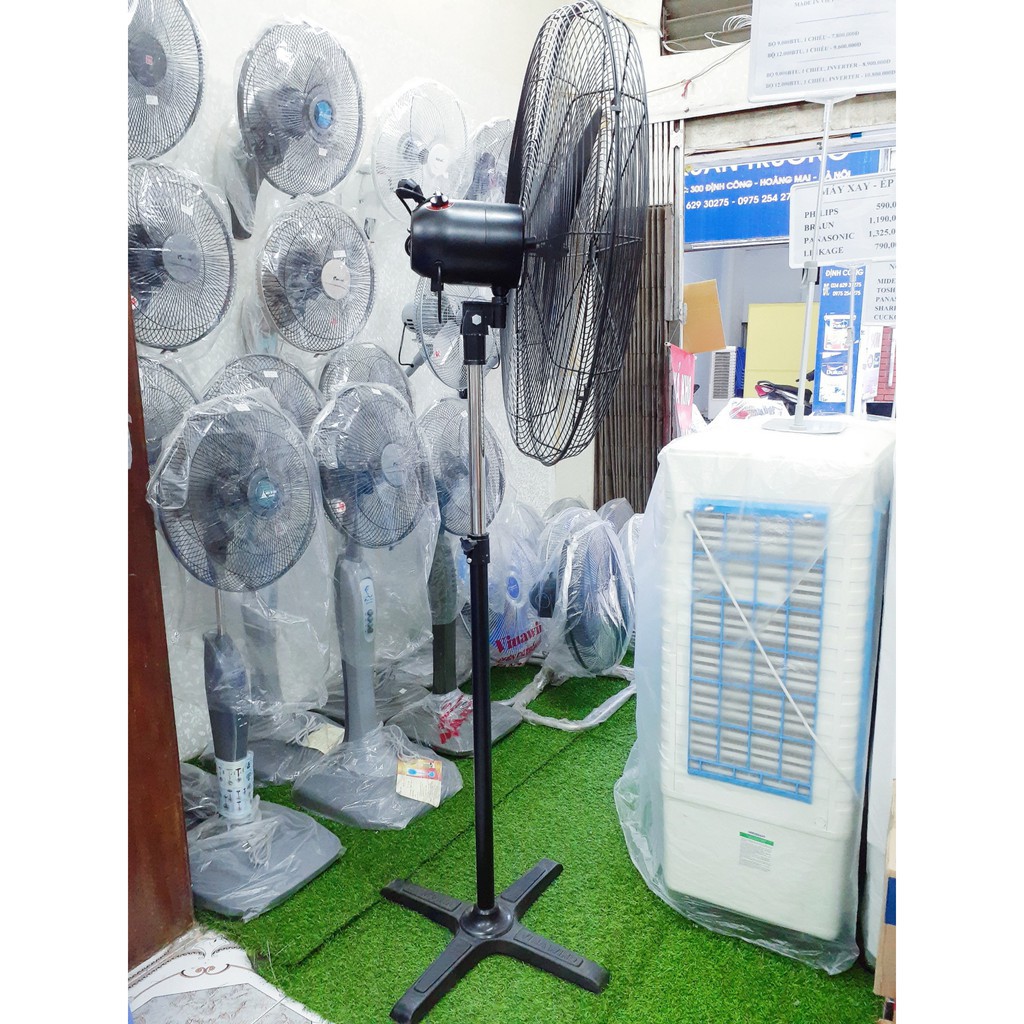 Quạt cây đứng công nghiệp Điện Cơ Thống Nhất Vinawind QĐ750-Đ / QĐ650-Đ / QĐ500 / QĐ450-ĐM Chính Hãng