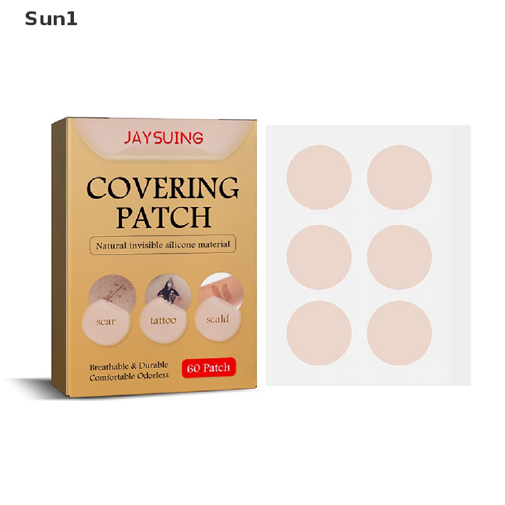 Set 60 Miếng Dán Hình Xăm Che Khuyết Điểm Chống Nước Che Phủ Hiệu Quả