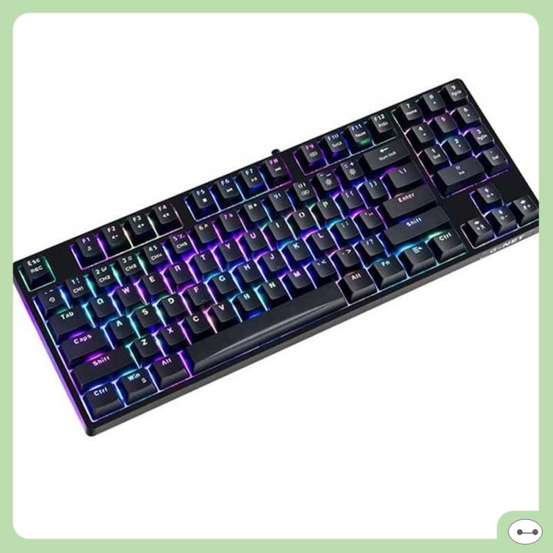 BÀN PHÍM CƠ GNET K89 TKL CÓ NUMBLOCK LED RGB