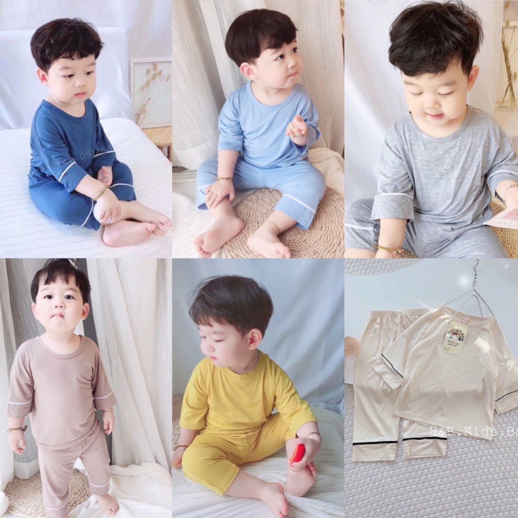 Hàng túi zip bộ dài tay thun lạnh minky lửng