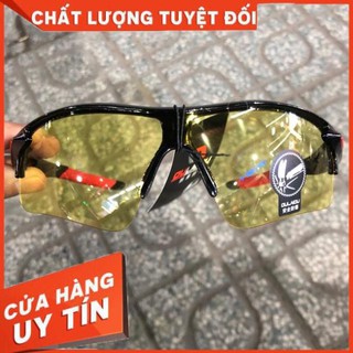 [Hàng Loại A]  Kính chống bụi đi đêm OULAIOU màu vàng mẫu mới
