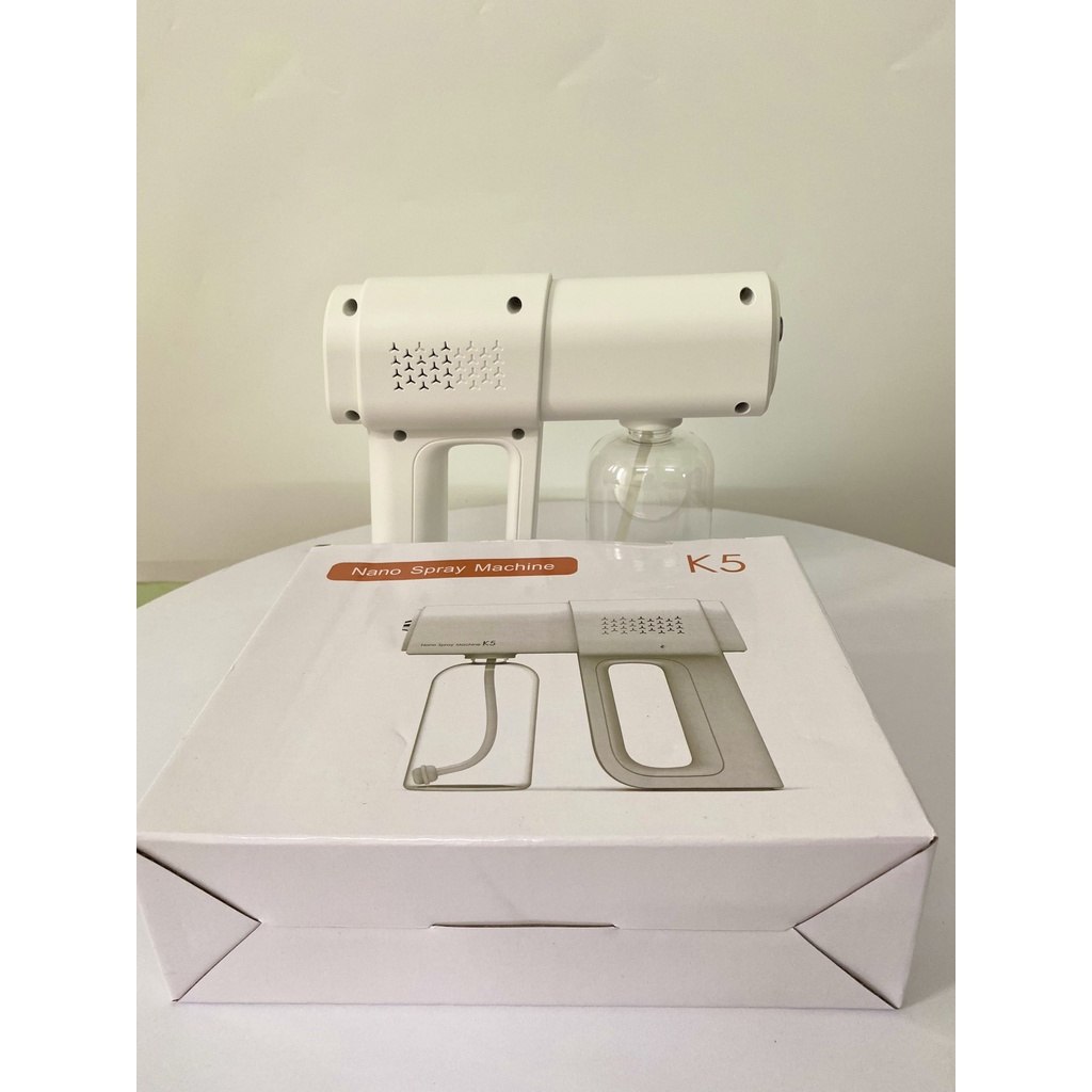 [CHÍNH HÃNG BH ĐỔI MỚI TRONG 7 NGÀY] - Máy Phun Khử Trùng Nano Ánh Sáng Xanh K5 Mẫu Mới