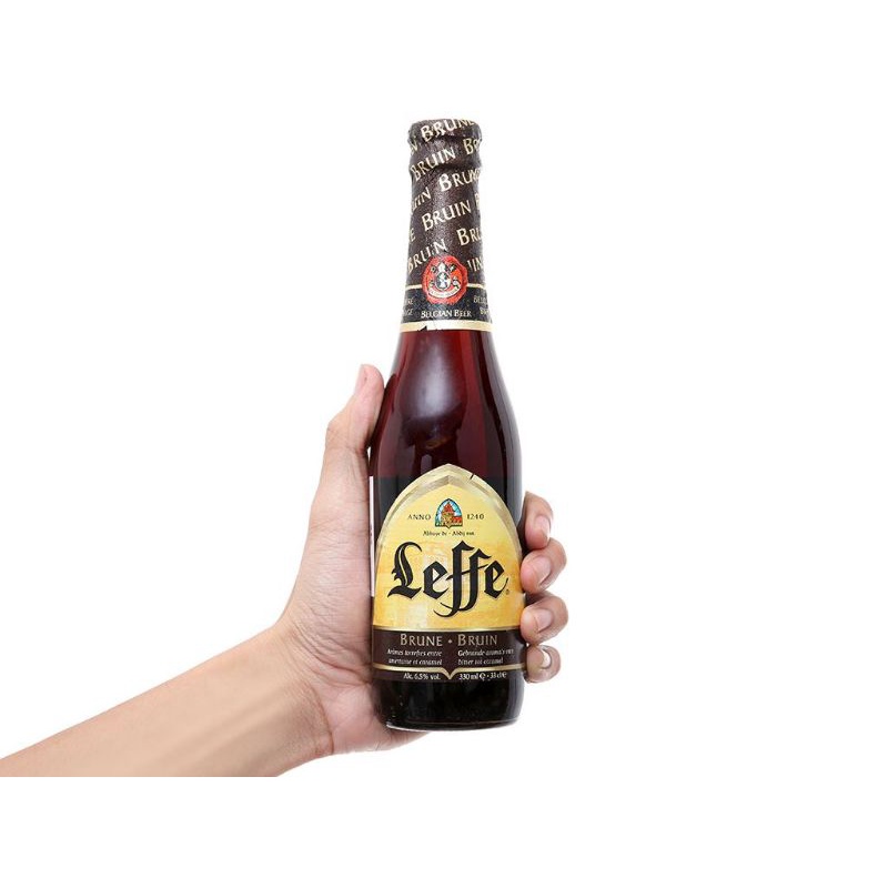 [HỎA TỐC] Thùng bia Leffe nâu 6,5% 24 chai 330ml