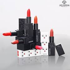 Son thỏi lì AGAPAN Pit A Pat Matte Lipstick 3.5g #08 Forever (Cam đất)