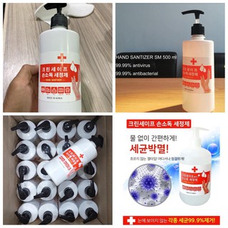 Nước rửa tay khô kháng khuẩn Hàn quốc 500ml