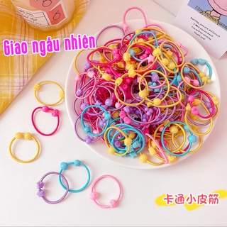 Combo 10 Dây cột tóc cho bé, style Hàn Quốc