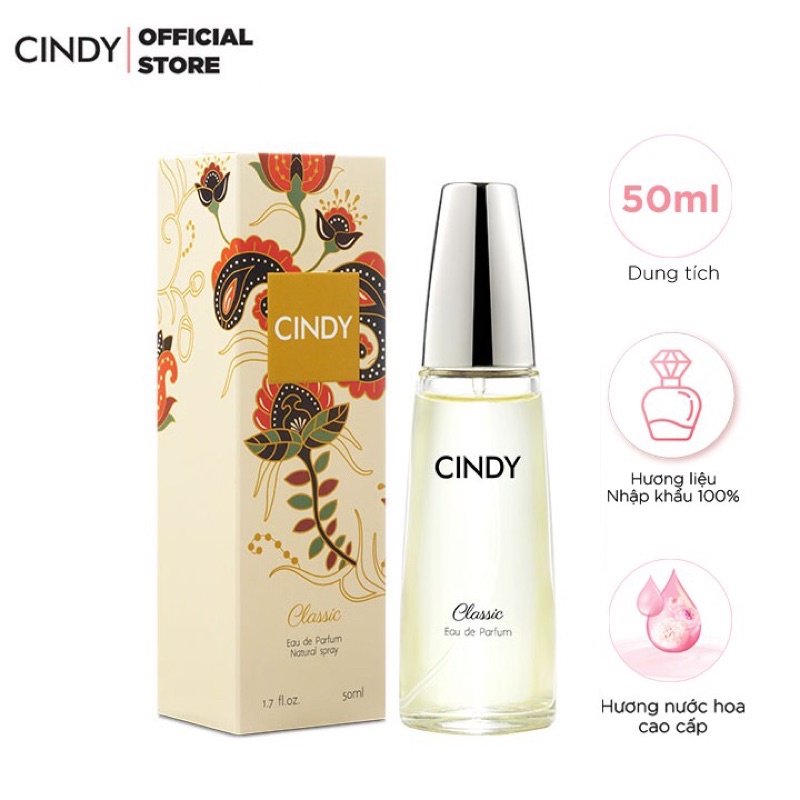 NƯỚC HOA CINDY CLASSIC 50ml