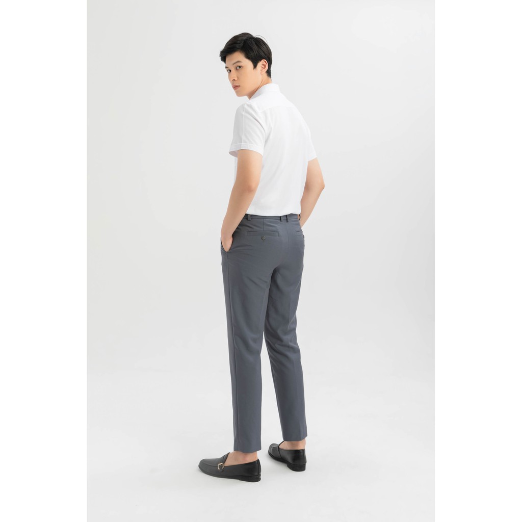 Áo sơ mi trắng nam dáng Slimfit IVY moda MS 16E2976