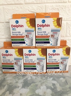 Túi trữ sữa Dolphin 25 tờ