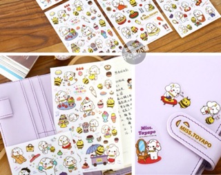 Set sticker 6 tấm Ms Toyapo