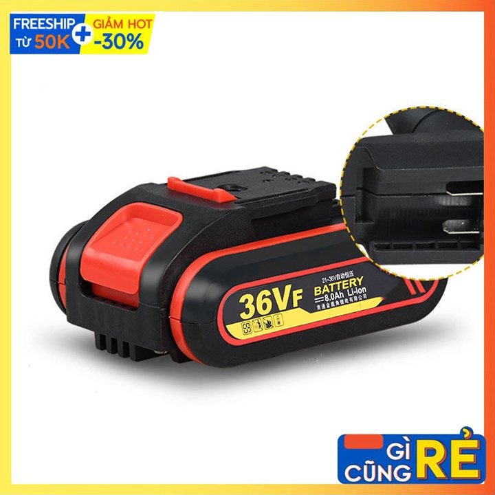 Pin máy khoan 36v chuẩn 5 cell Lithium-Ion