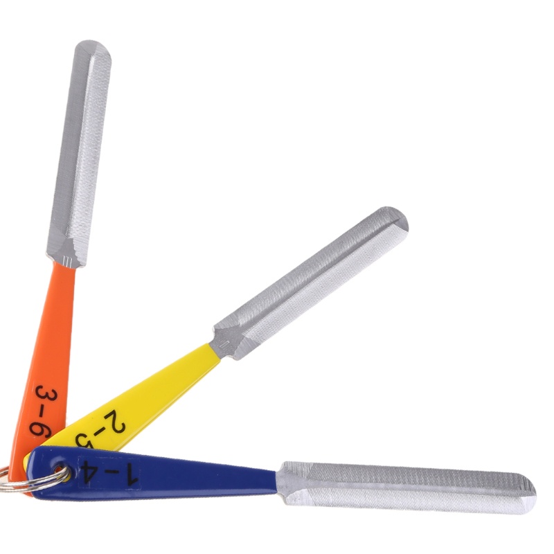 Bộ 3 Dũa Mài Dũa Móng Hai Cạnh Chuyên Dụng Cho Đàn Guitar