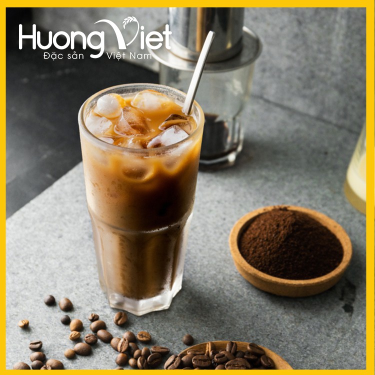 Cà phê rang mộc nguyên chất Đà Lạt, không bơ, thích hợp pha máy, pha phin, cà phê Việt Nam HP 250gr | BigBuy360 - bigbuy360.vn