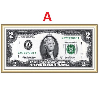 Decal dán tường đồng 2 đô-la may mắn series 1976