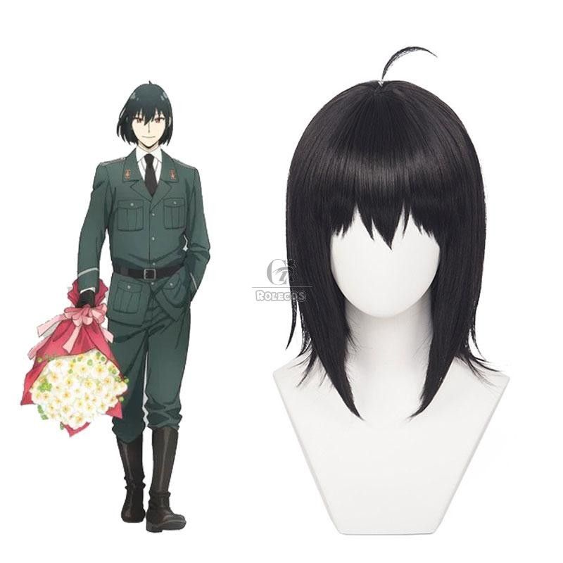 [Sẵn] Wig/tóc giả Yuri - Spy x Family màu đen [Miu Cosplay]
