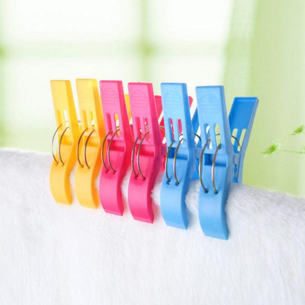 Bộ 4 Kẹp Quần Áo Màu Sắc Tươi Sáng Tiện Dụng