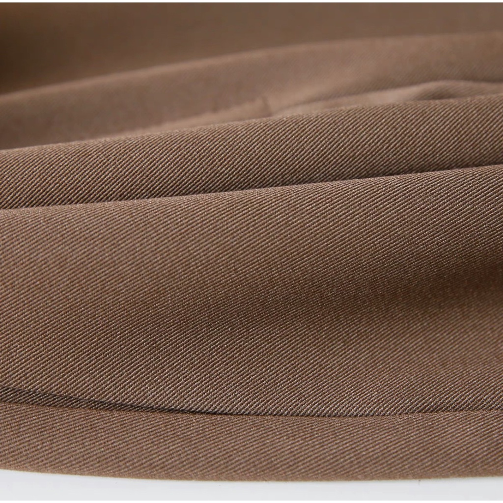 Quần sooc nữ cạp cao khóa kéo giữa, Quần đùi ống rộng khóa kéo chất tuyết mưa loại 1 cao cấp TTS25 | BigBuy360 - bigbuy360.vn