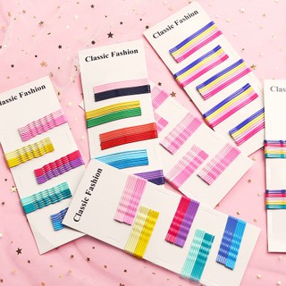 Set 40 Chiếc Cặp Tăm Nhiều Màu Cặp Tóc Ghim Nhiều Màu cặp tóc cute cặp tóc dễ thương cặp tăm cầu vồng