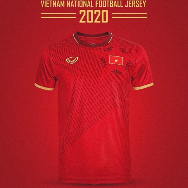 [CHÍNH HÃNG]  Áo đấu Đội tuyển Quốc gia Việt Nam 2020 Grand Sport
