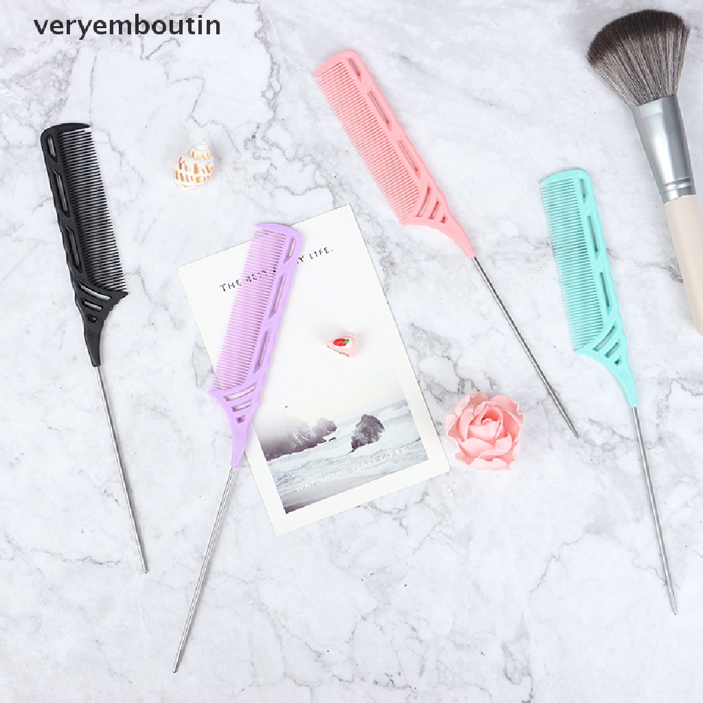 [Hàng mới về] Lược chải tóc tết thiết kế dáng dài kiểu đuôi chuột đa năng dễ dùng cho nữ