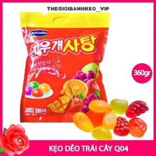 Kẹo bi dẻo trái cây Adorable fruit HQ 360gr