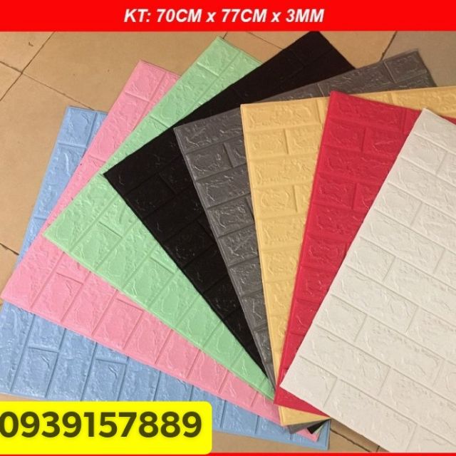 Combo ỐP DÁN TƯỜNG GIẢ GẠCH (NC&ĐS)