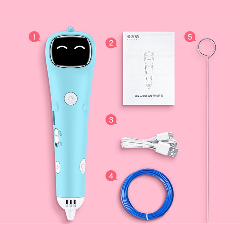 Bút Vẽ 3D Không Dây Nhiệt Độ Thấp An Toàn Dành Cho Trẻ