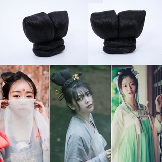 Búi tóc thỏ tóc búi tóc giả cổ trang