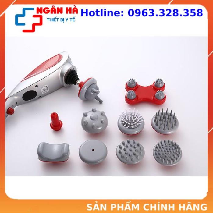 Máy massage cầm tay, Máy massage toàn thân,10 đầu massager king