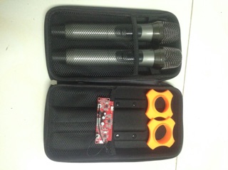Combo micro + túi đựng Mic + chống lăn