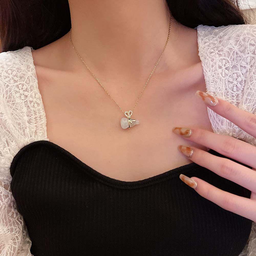 QQMALL Vòng cổ Phong Cách Dân Tộc Hàn Quốc Sang Trọng Dành Cho Nữ