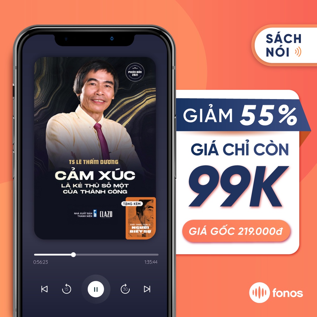 Sách nói: Cảm Xúc Là Kẻ Thù Số Một Của Thành Công