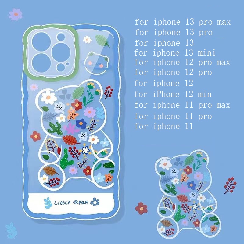 Ốp Điện Thoại Silicone TPU Trong Suốt Cho IPhone 11 13 Pro 11 Pro Max/12/XS/ XR/ X/ 8/ 7/6S Plus