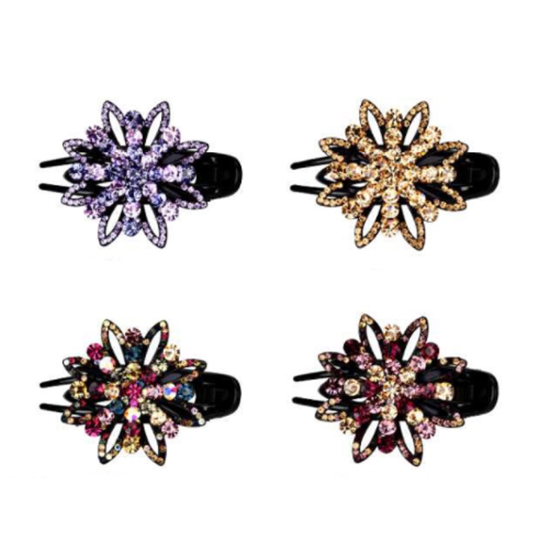 Kẹp TóC HìNh Ngôi Sao ĐíNh Kim Cương Giả ThờI Trang Cho Nữ