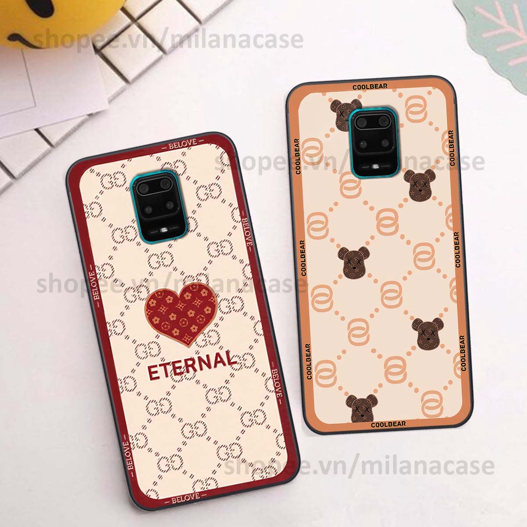 Ốp Xiaomi Redmi Note 9 / Note9s / Note 9 Pro hình trái tim be love tình yêu siêu đẹp, cá tính, thời trang