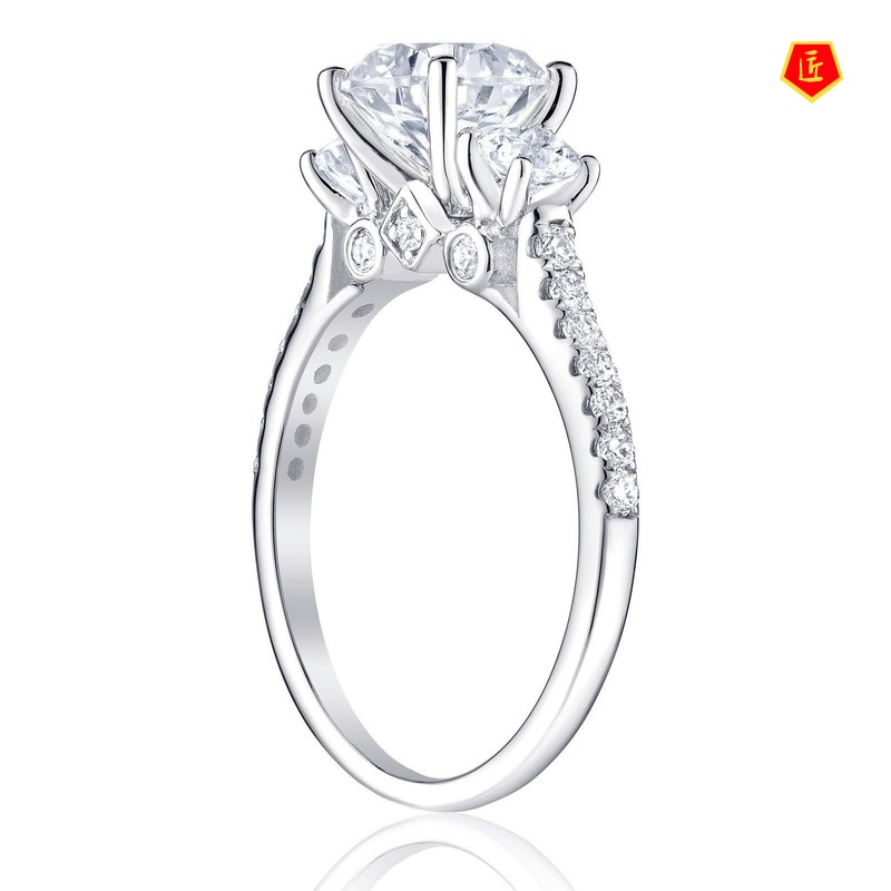 Nhẫn Đeo Tay Đính Đá Kim Cương Nhân Tạo Thời Trang