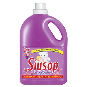 Nước xả vải Siusop hương hoa 3,8kg/3.6kg