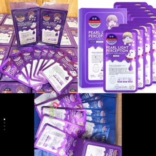 Mặt Nạ HA dưỡng ẩm cấp nước dưỡng trắng chiết xuất từ ngọc trai