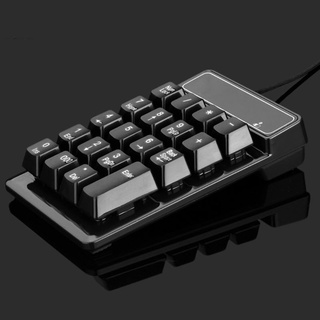 Bàn Phím Số Mini 19 Phím Có Dây USB Dành Cho Lap