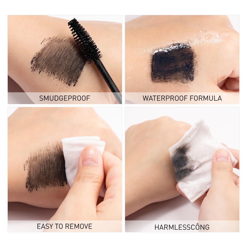 Chuốt Mi Mascara trang điểm FOCALLURE chải cong và dày lông mi tự nhiên 10g - Cocolux